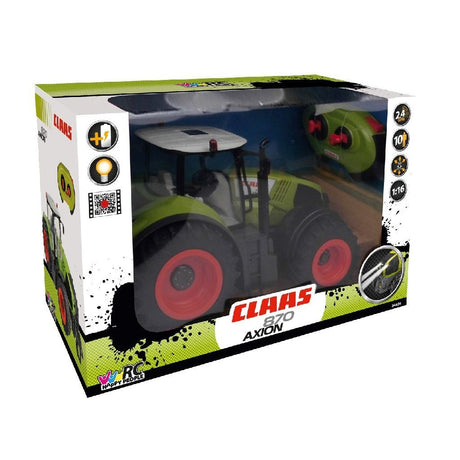 Happy people rc claas axion 870 tracteur avec lumière 1:16