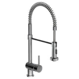 Schütte Schütte Eenknops mixer with high spout spiral spring Boston chrome