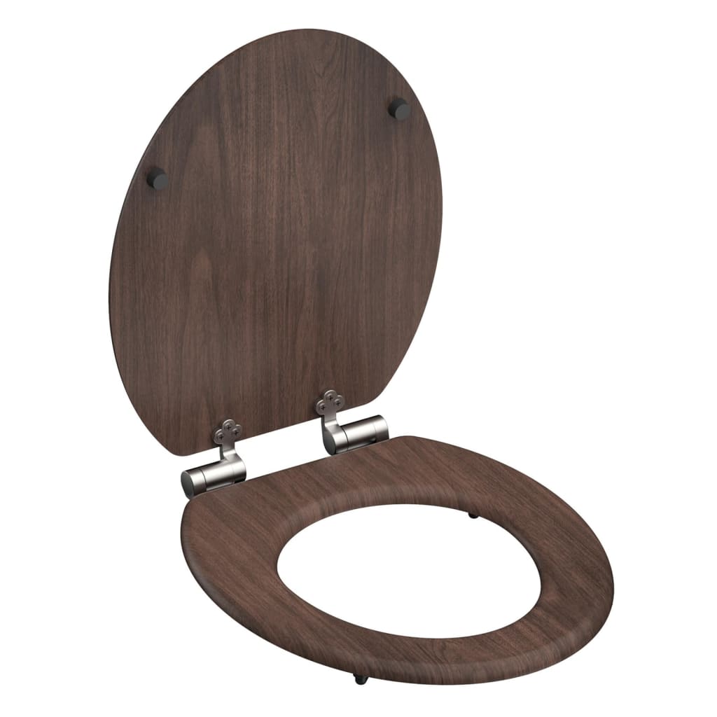 Schütte Schütte toilet seat Soft-Close Dark Wood MDF