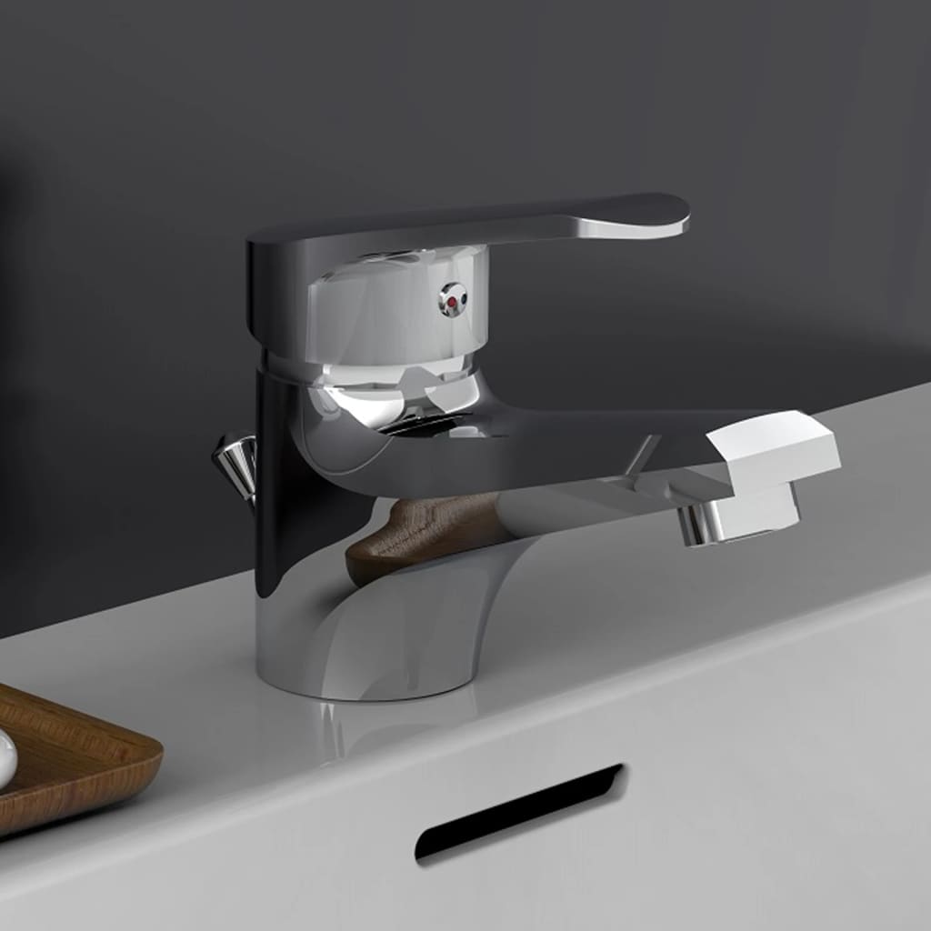 Schütte Schütte Washbasin Mixer Tessa Chrome -färgad