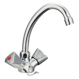 Schütte Schütte Washbasin Mixed Crane Two -Buttons Savino Chrome -farget