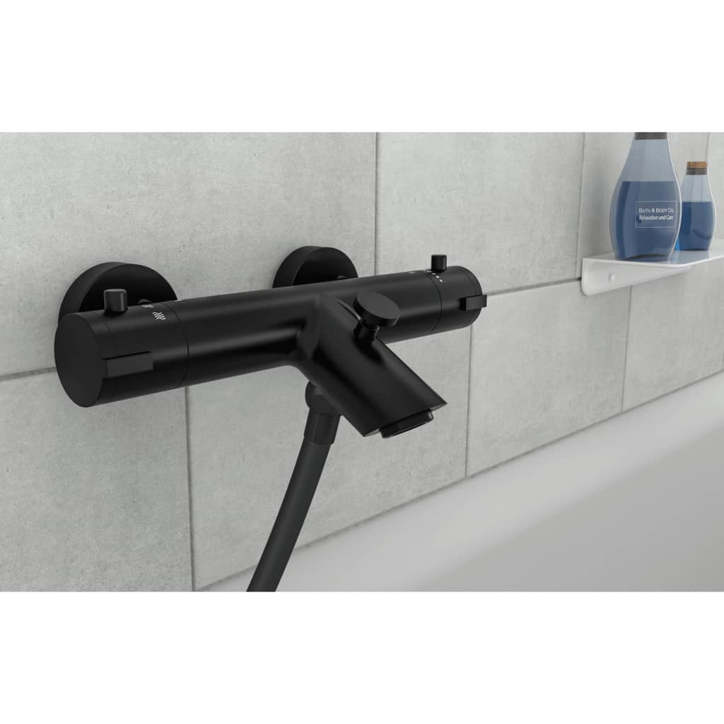 Schütte Schütte Bad- Shower mixer London Thermostatic 5.5 cm matte black