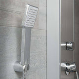 Schütte Schütte shower panel with a button mixer Tahiti stainless steel