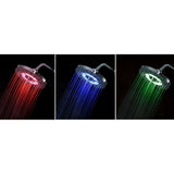 Schütte Schütte Rain shower set with LED lighting Galaxis chrome-colored