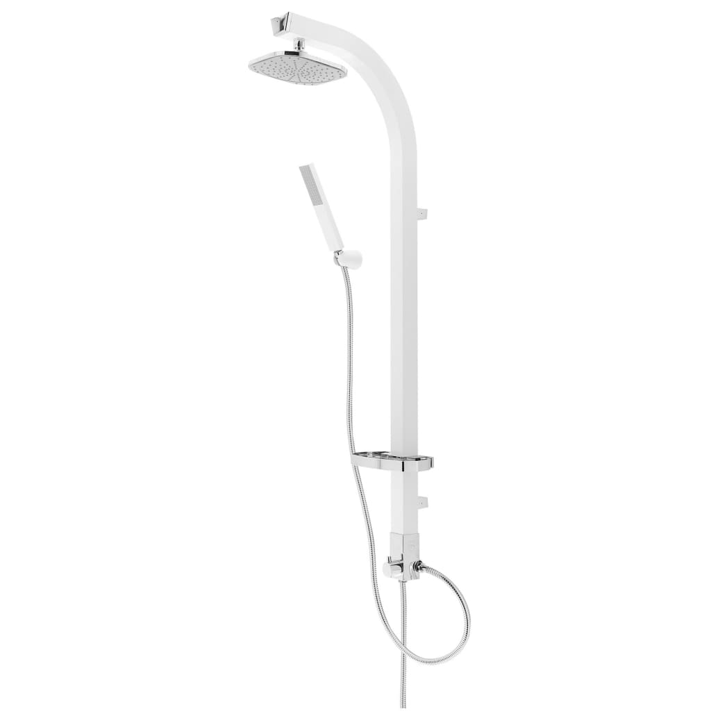 Schütte Schütte rain shower set Madagascar white and chrome -colored