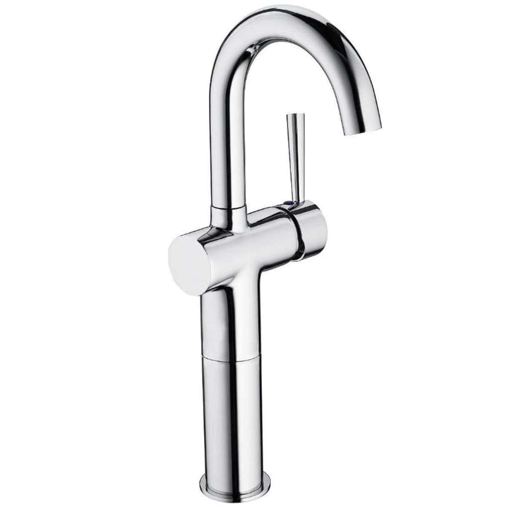 Schütte Schütte Washbasin Mixer High Cornwall 168 mm krom -farget