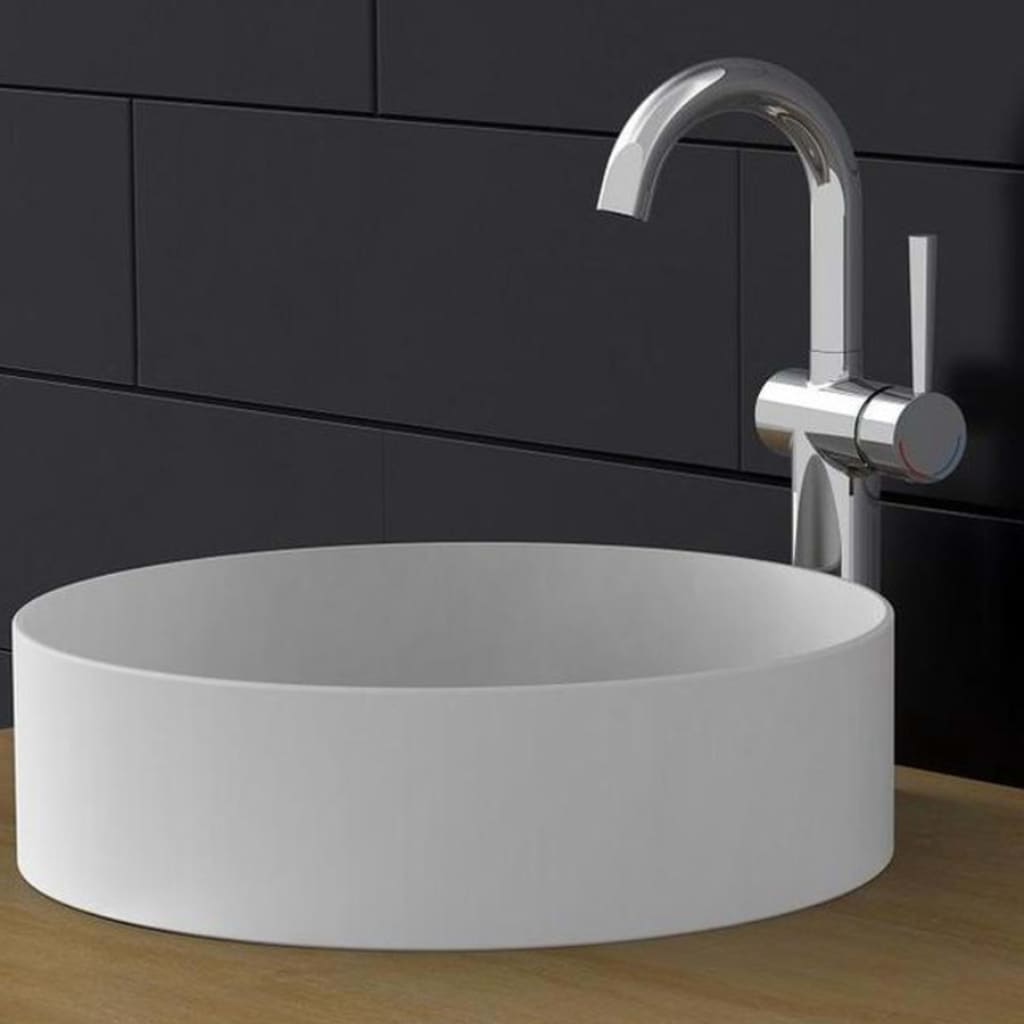 Schütte Schütte Washbasin Mixer High Cornwall 168 mm krom -farget