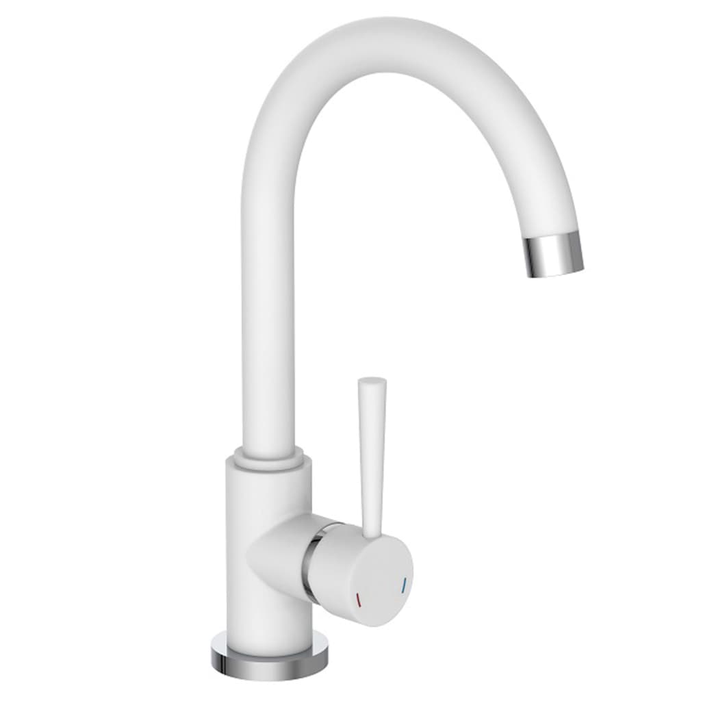 Schütte Schütte one -button mixer with round spout Cornwall white