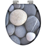 Schütte Schütte toilet seat with soft-close gray stone