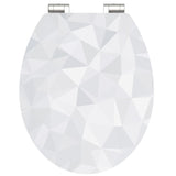 Schütte Schütte toilet seat with soft-close Diamond MDF high gloss