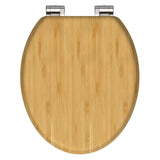 Schütte Schütte toilet seat with soft-close natural bamboo