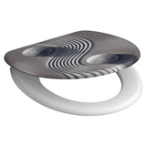 Schütte Schütte toilet seat with soft-close yin yang