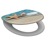 Schütte Schütte toilet seat with soft-close beach