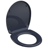 Schütte Schütte toilet seat with soft-close Quick-release Anthrazit Duroplast