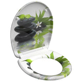 Schütte Schütte toilet seat with soft-close jasmin duroplast with print