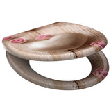 Schütte Schütte toilet seat with soft-close romantic duroplast with print