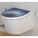 Schütte Schütte toilet seat with soft-close water Lily Duroplast High gloss