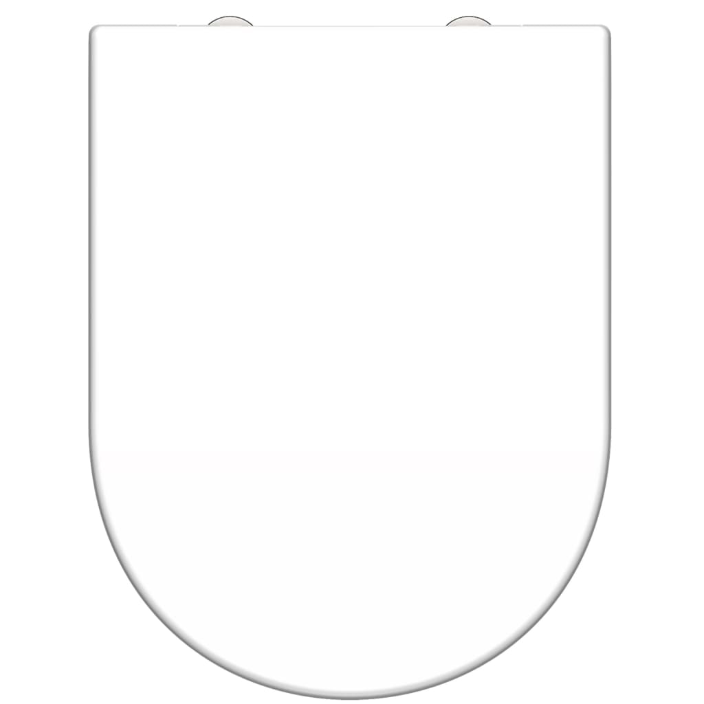 Schütte Schütte toilet seat White D-shaped duroplast