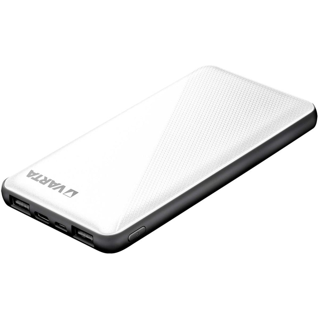 Varta power bank 10 000ma argent + indication LED USB et USB-C - 3509010