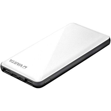Enzo Varta power bank 10 000ma argent + indication LED USB et USB-C - 3509010