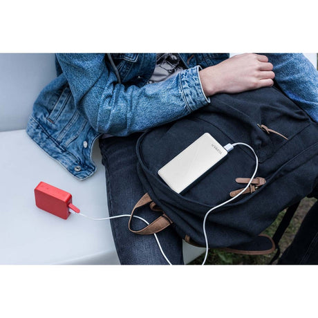 Enzo Varta power bank 10 000ma argent + indication LED USB et USB-C - 3509010