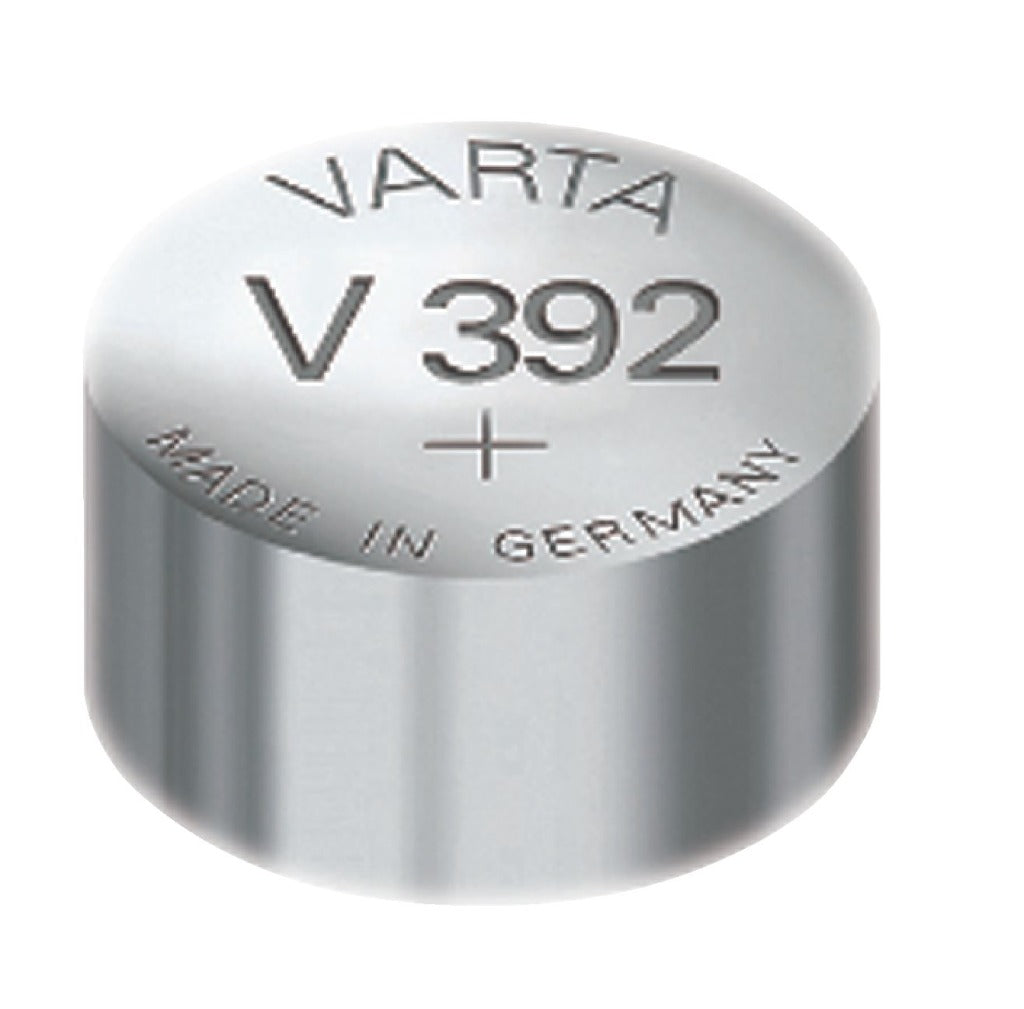 VARTA V392 Knäppchen Zell Batterie Sëlwer