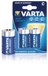 Varta 4914 2b pile alcaline c lr14 1,5 v haute énergie 10 blisters