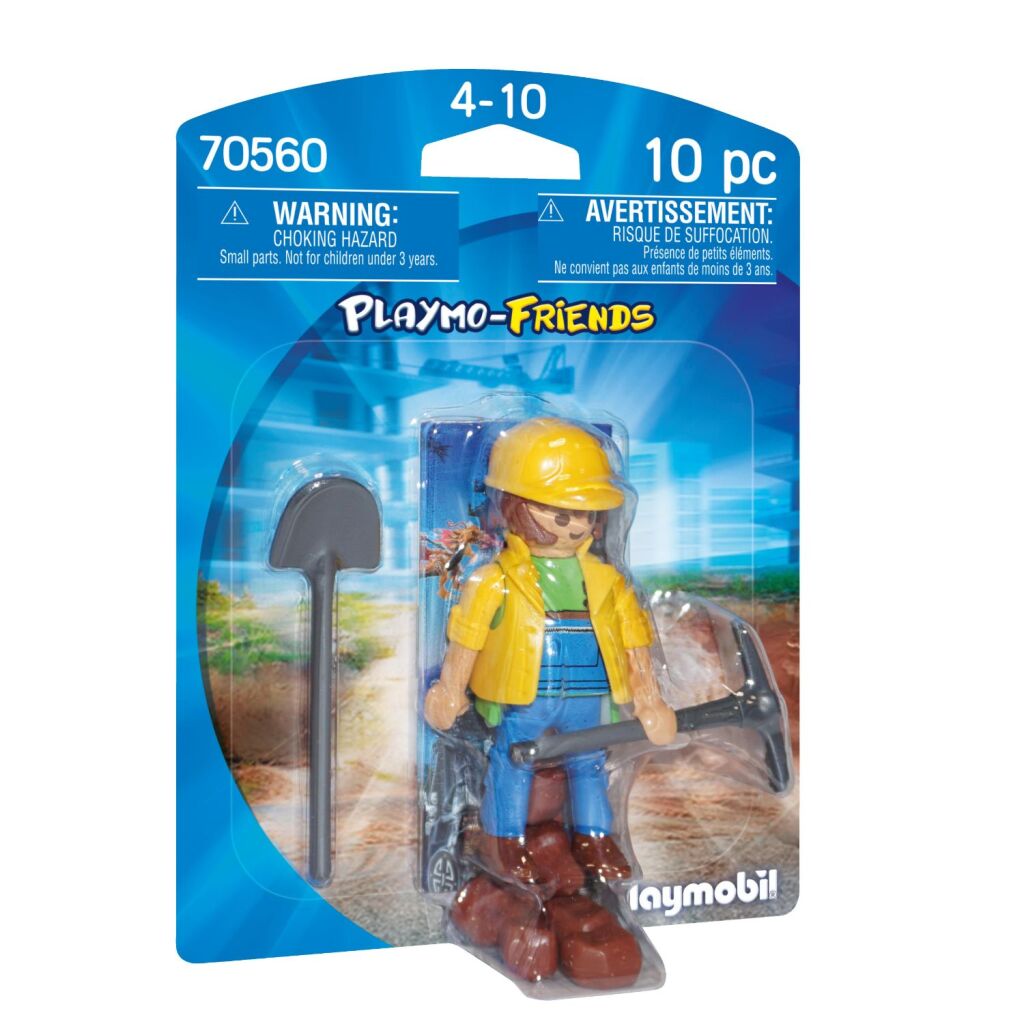 Playmobil 70560 ouvrier du bâtiment playmo-friends