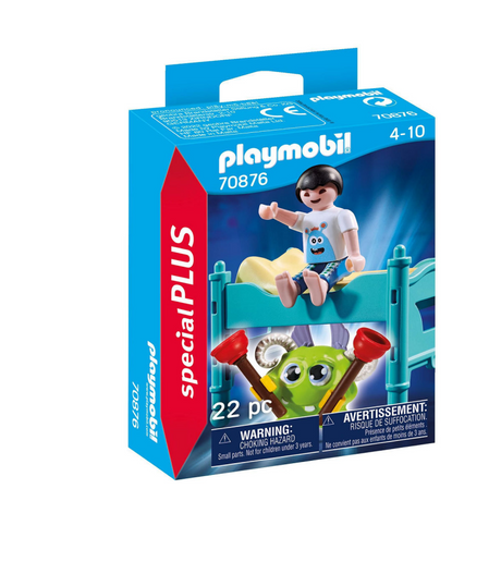 Playmobil spécial plus enfant avec monstre - 70876