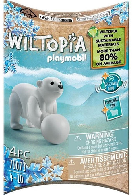 Playmobil Wiltopia bébé ours polaire - 71073