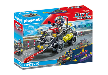 Véhicule tout terrain Playmobil city action se - 71147