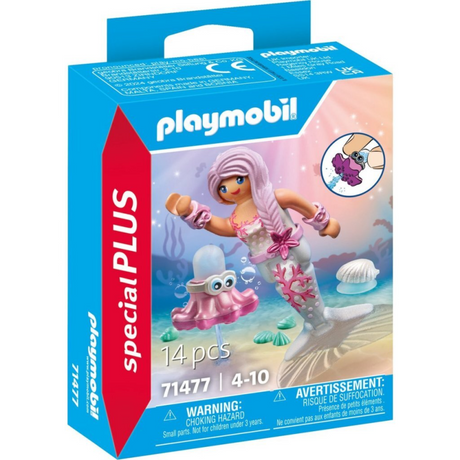 Playmobil 71477 spécial plus sirène avec pieuvre gicle | 2 pièces