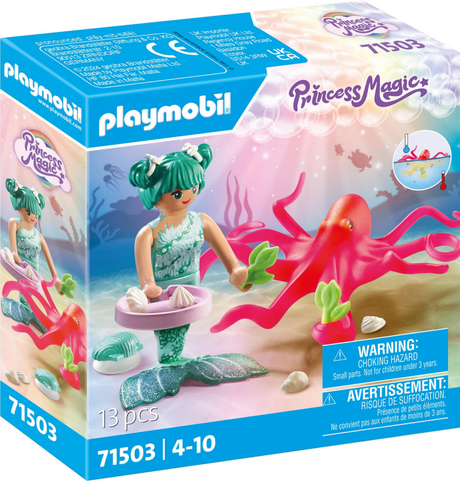Playmobil princesse sirène changer la couleur