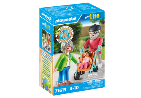 Playmobil ma vie de grands-parents avec bébé - 71613