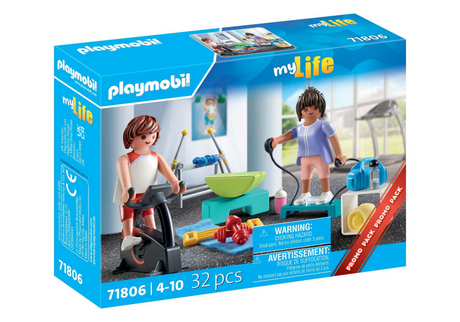 Playmobil ma vie promo entraînement fitness 71806