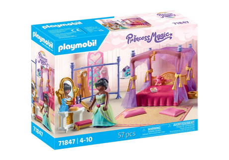 Chambre magique princesse Playmobil avec dressing - 71847
