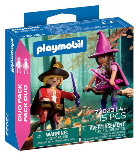 Playmobil duopack heks en tovenaar - 72023