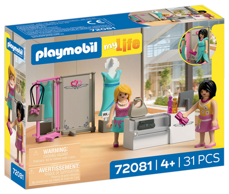 Playmobil 72081 boutique de mode branchée | 2 pièces