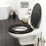 Tiger Tiger Soft-Close toiletstol Blackwash MDF Black 252030746