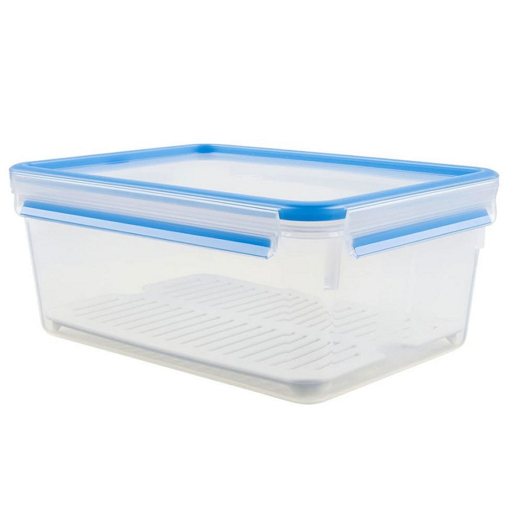 EMSA 512888 Clip Close Close Versholding Boîte + Grille de dégivrage 3,7L Bleu
