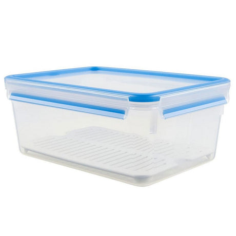 EMSA 512888 Clip Close Close Versholding Boîte + Grille de dégivrage 3,7L Bleu