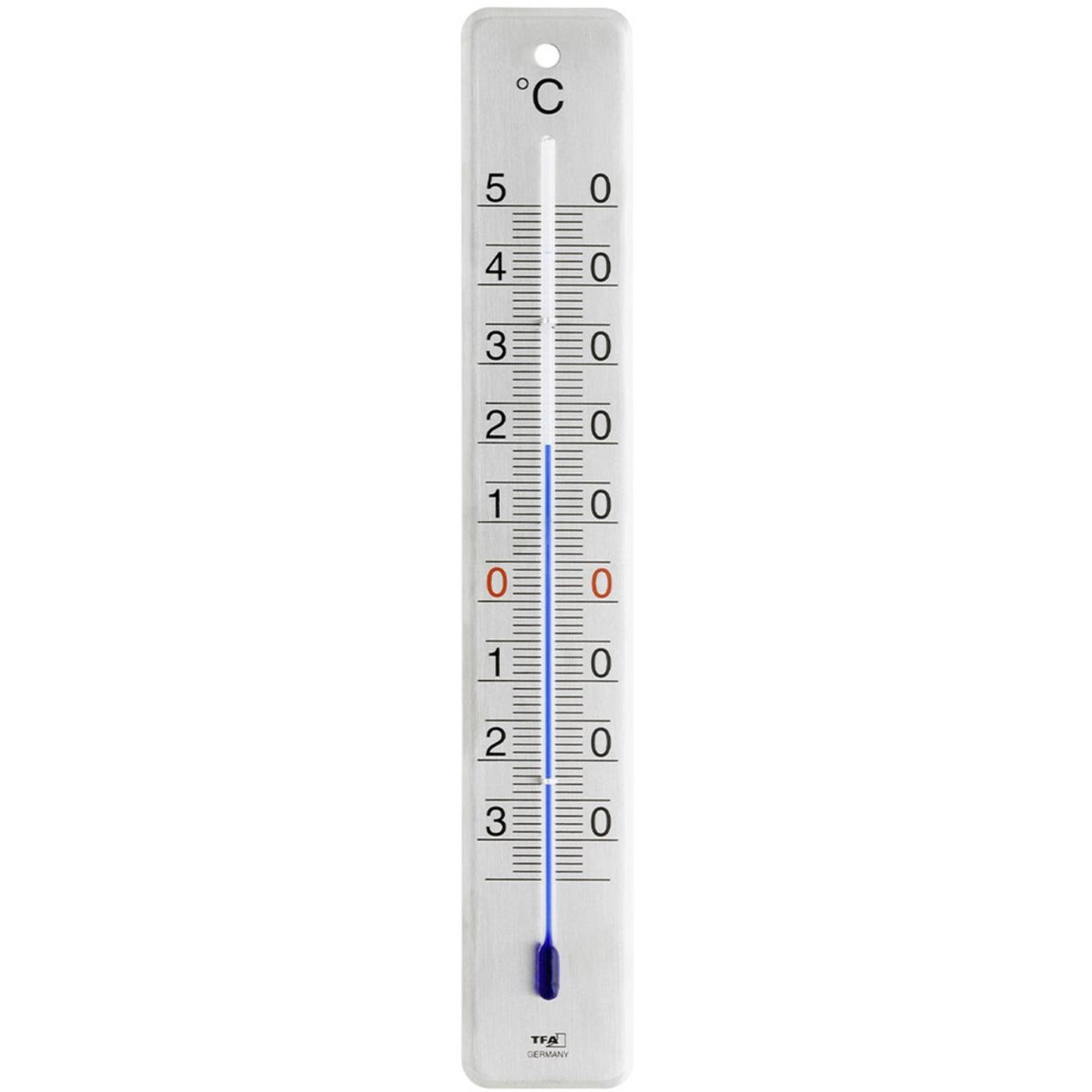 Tfa dostmann tfa thermomètre intérieur extérieur acier inoxydable 28cm