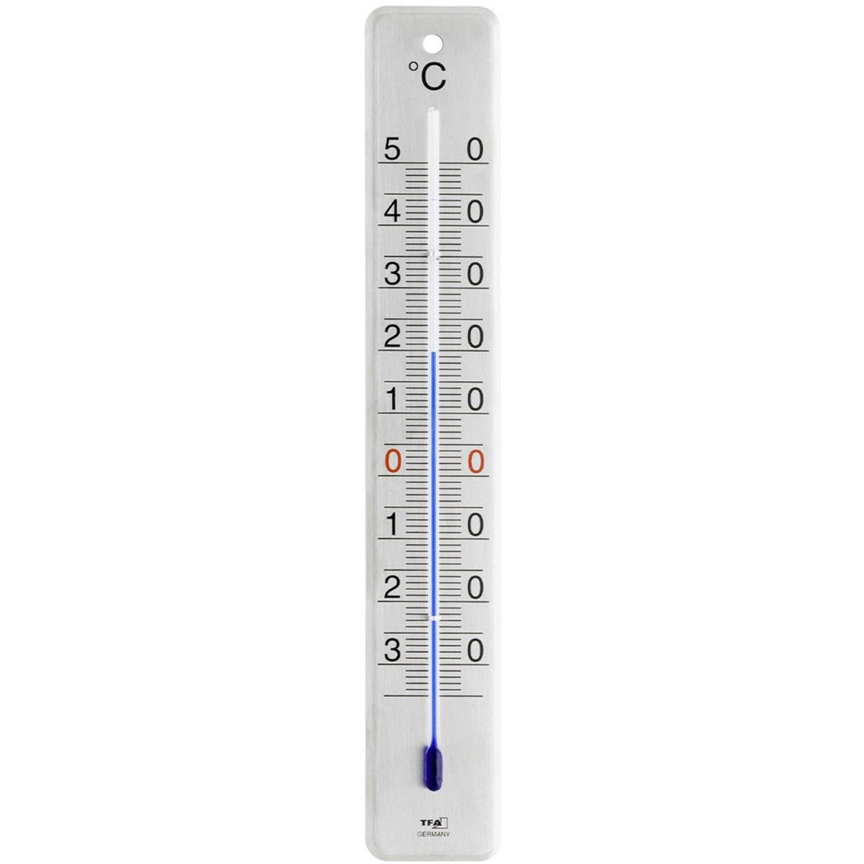 Tfa dostmann tfa thermomètre intérieur extérieur acier inoxydable 28cm
