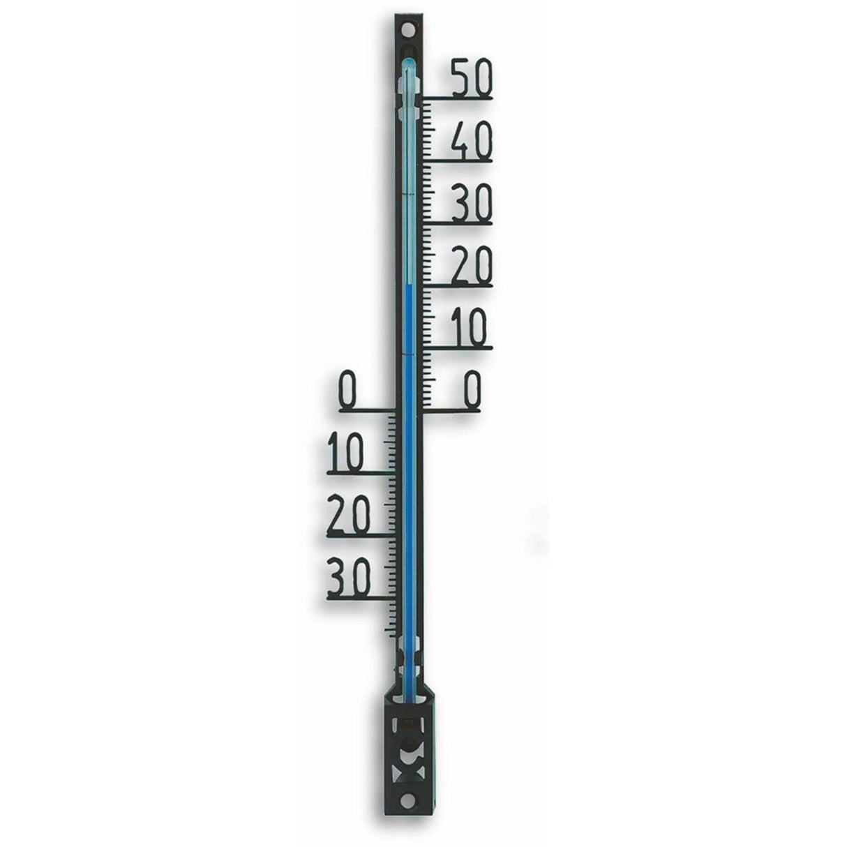 Tfa dostmann tfa thermomètre mural noir 16cm