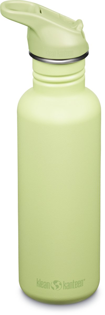 Gourde Klean Kanteen - classique - bouchon sport avec clapet - lime ombre - 800 ml