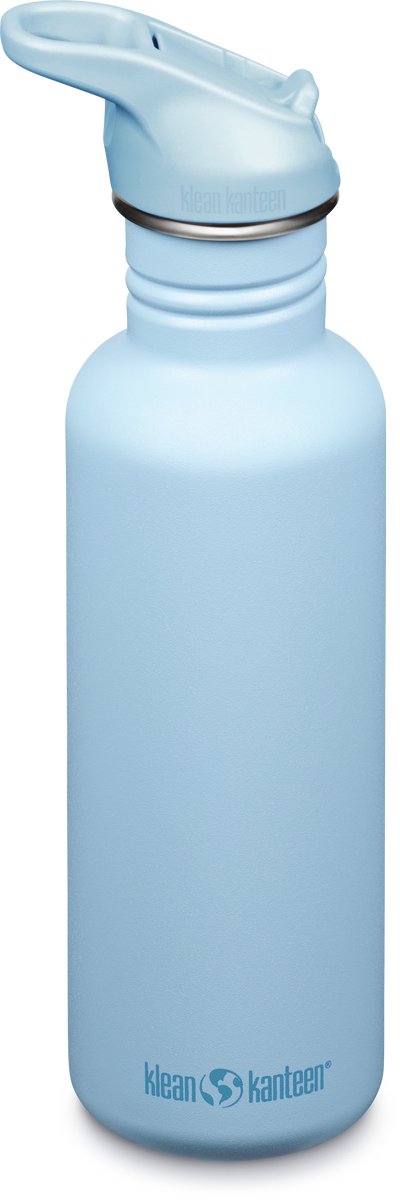 Gourde Klean Kanteen Classic 800 ml avec bouchon sport - Gourde - Ciel clair