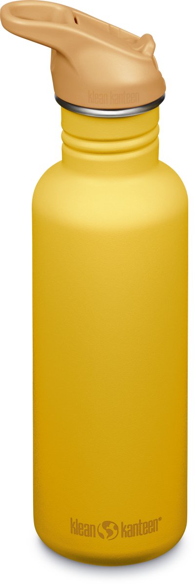 Gourde Klean Kanteen - Classique - Bouchon de sport avec rabat - Coucher de soleil - 800 ml
