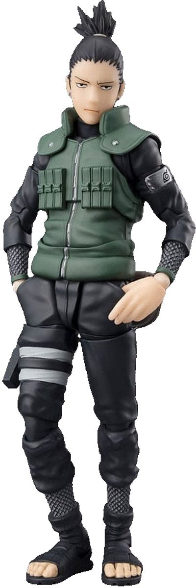 Bandai Tamashii Nations Naruto Shippuden S.H. figurine figuarts shikamura nara brillant stratège figurine 15 cm