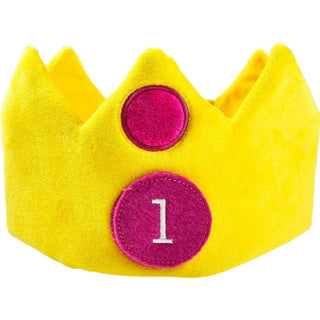 Couronne d'anniversaire Bumba avec âges amovibles, 5 pièces.