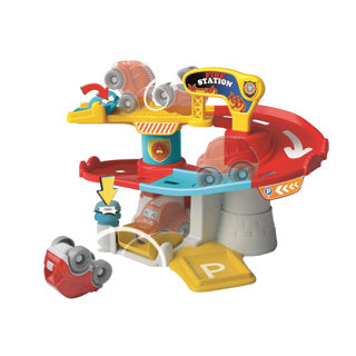 Caserne de pompiers bébé Clementoni avec voiture